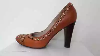 Marc Jacobs Shoes Size 6 Brown High Heel Court With Stud Detail • £20