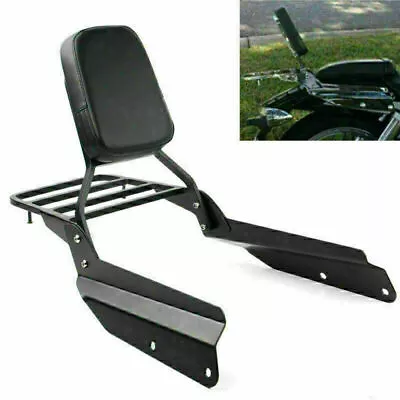 Sissy Bar Backrest With Luggage Rack For Honda VTX 1300C 1800C 1800F 2005-10 11 • $160.39