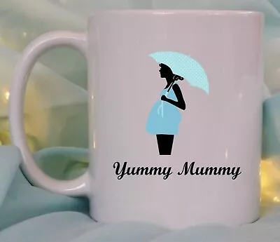 Yummy Mummy Mug New Mummy To Be Baby Shower Gift Mothers Day Gift • £10.95