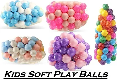 Kids Play Soft Balls  Kids Ball Room Pool Play Funny Baby Kids • £8.47