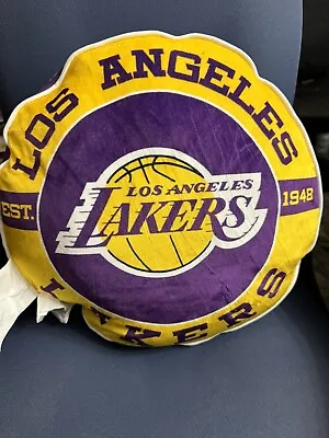 Los Angeles Lakers Cloud Pillow Reversible 2-sided NBA Travel Neck Bed Bedding • $24.99