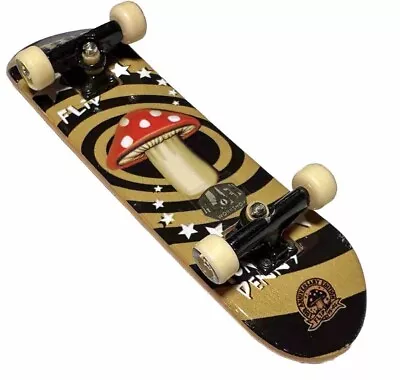 Vintage Tech Deck Fingerboard Tom Penny Flip Toy Skateboard Skater Skate Board O • $39.99