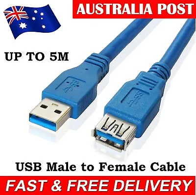 $12.99 • Buy Super Speed Cable USB 3.0 Male To Female Data Extension Cord PC Laptop Keyboards