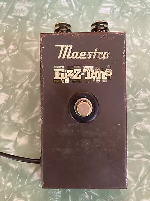 Gibson Maestro Fuzz-tone FZ-A Pedal • $699.99