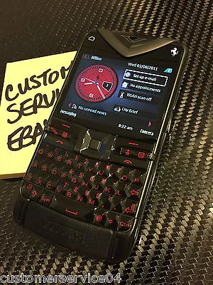 Genuine Vertu Constellation Quest Ferrari Special Edition Extremely RARE NEW! • $2419.99