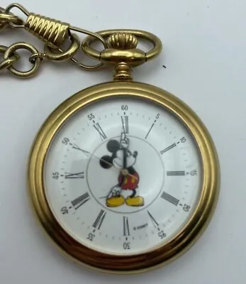 Rare Vintage Mickey Mouse Pocket Watch • $49.99