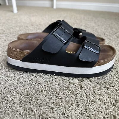 Papillio By Birkenstock 38 Black Vegan Leather • $36