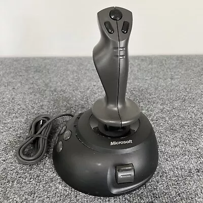 Microsoft SIDEWINDER JOYSTICK X05-92626 Computer USB Flightstick • $15.99