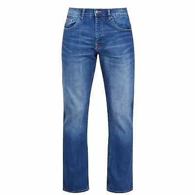 £19.99 • Buy Lee Cooper Bootcut Jeans Mens Gents Pants Trousers Bottoms Lightweight Zip
