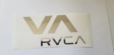 RVCA Mirror Chrome Ruca Decal Stickers • $5