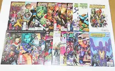 Guardians Of The Galaxy 1-19 Set + Monsters Unleashed NM Cover Signed Art Adams • $90