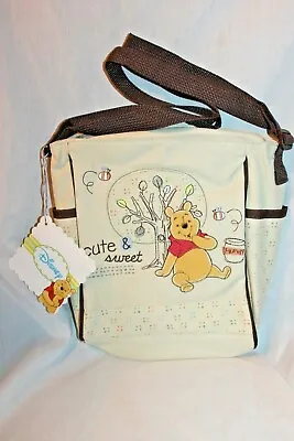 New With Tags  Winnie The Pooh Cute And Sweet Mini Diaper Bag 8  X 9   • $10