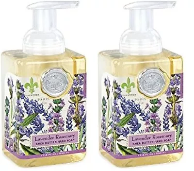 Michel Design Works Lavender Rosemary Foaming Hand Soap ~~ Set Of 2 • $24.99