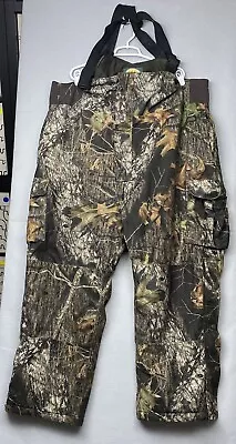 Cabelas Dry Plus Bibs Camouflage Overalls Men’s 2XL Outdoor Camping Hunting Pant • $45