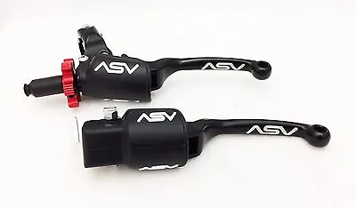 ASV F3 Front Brake Pro Pack Clutch Perch Levers Black Yamaha YFZ 450 2004 - 2006 • $179.95