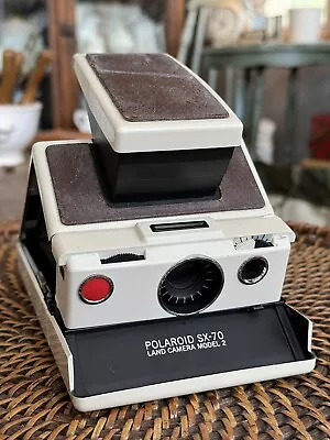 White Polaroid SX-70 Land Camera Model • $40