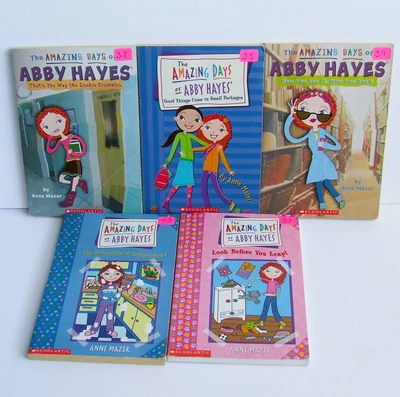 $8.99 • Buy Lot Of 5 The Amazing Days Of Abby Hayes By Anne Mazer Trade Paperback AR 3.5-4.3