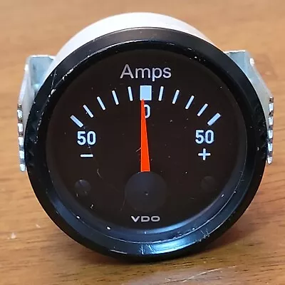 VDO Amps Gauge Meter 04/39/2 2 1/16  -50-+50 Original OEM Part Made In Germany • $39.95