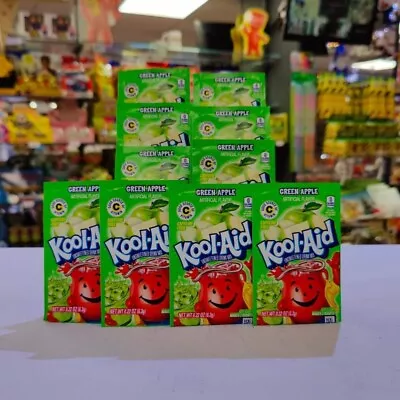 £10.99 • Buy Kool Aid Green Apple 0.22oz (6.3g) X 10 Sachets USA Import