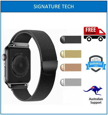 $8.99 • Buy MILANESE METAL STRAP BAND FOR APPLE WATCH SERIES 5 4 3 2 6 SIZE 38/40/41/42/44mm