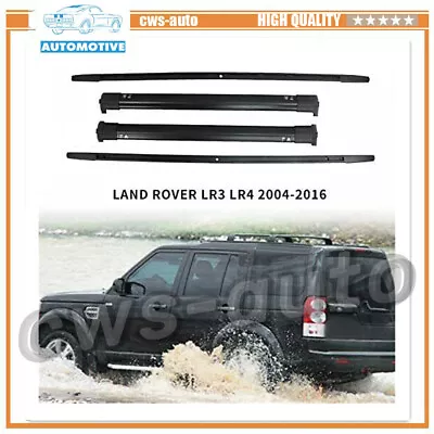 4Pcs Roof Rack Rail Cross Bar Fit For Land Rover Discovery 3 4 LR3 LR4 2004-2016 • $319