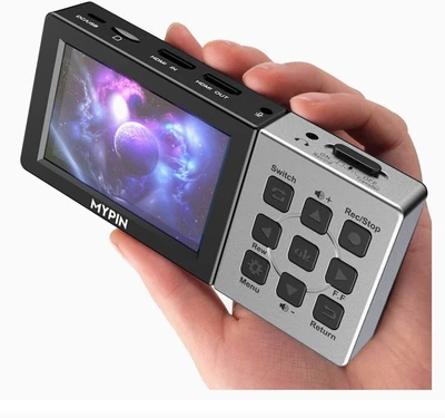 £0.99 • Buy 1080P@60fps Video Capture Card HDMI Video Game Recorder Box With 3.5 LCD Screen