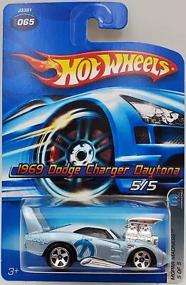 1969 DODGE CHARGER DAYTONA 2006 Hot Wheels #65 Mopar Madness Mattel • $3.99