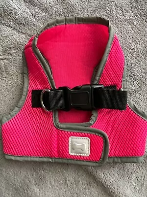 Size Medium Pink Gray Mesh Harness Simply Dog • $3