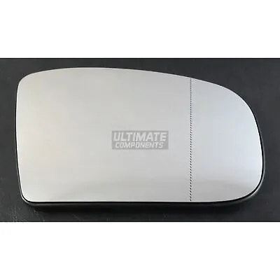 Wing Mirror Glass Mercedes S Class W220 1999-2003 Aspherical Heated Drivers Side • $16.12