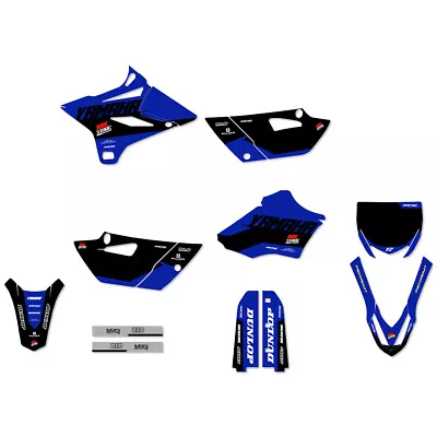 Ninetwo Decals Yamaha YZ85 15-21 Blue Black W/ Black BGS Graphics Kit • $189.95