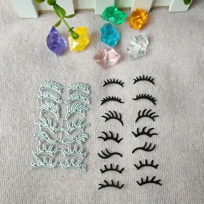 Eyelash Metal Cutting Dies Scrapbooking Paper Card Embossing Stencils Craft Mold • $3.22