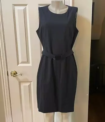 NWOT Vicky Tiel Black Belted Dress Size 16 • $18