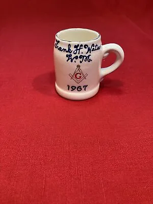 Vintage Masonic Miniature Mug/award. 1967 • $12