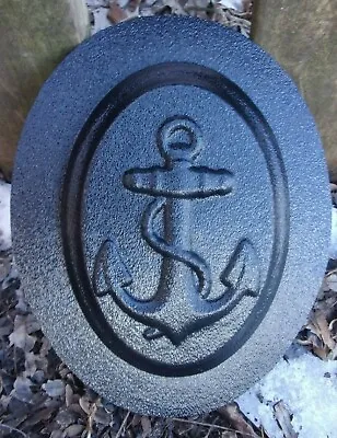$8.95 • Buy Anchor Wall Plaque Mold Plaster Concrete Casting Mould 7  X 5  X 3/4  Thick