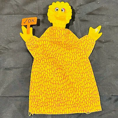 Vintage Sesame Street Big Bird OK Hand Puppet Hard To Find Retired • $14.95