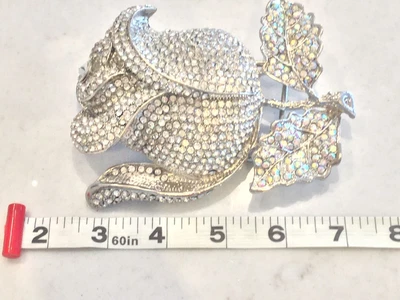£24.95 • Buy Butler Wilson Style-couture Premium Crystal Belt Buckle Clear+ Ab❌❌see My Video❌