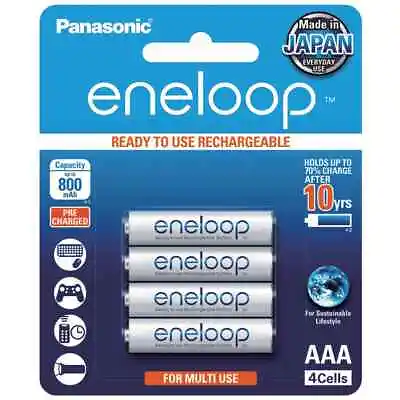 Panasonic Eneloop  AAA - 4 Pk • $22.95