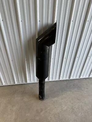 Black Miter Angle Cut Diesel Exhaust Stack 5  Inlet 8  Tip 36  LOCAL PICKUP • $70