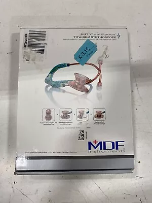 MDF Instruments MD One Epoch Titanium Dual Head Stethoscope • $69.99