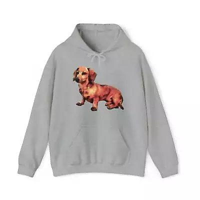 Dachshund 'Simone' - Unisex 50/50 Hoodie • $28.84