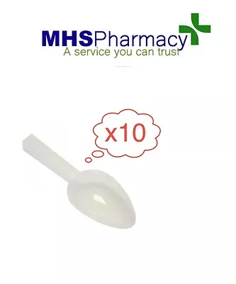 10 X 5ml Multi Coloured Disposable Plastic Measure Measuring Medicine Spoons  • £2.49