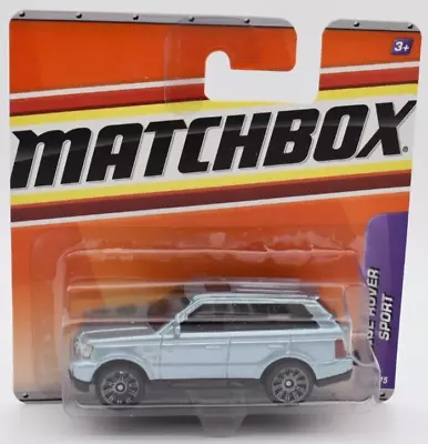 Matchbox Superfast Range Rover Sport Light Blue. #35 MBX 2010. Short Blister • $10.90