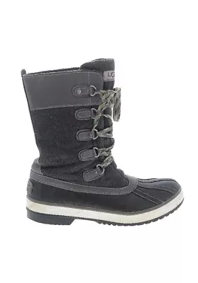 UGG Baroness 1001743 Gray Insulated Waterproof Winter Snow Boots Women's Size 10 • $45