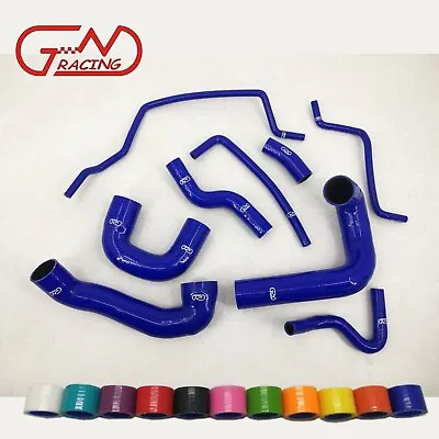 Fit SAAB 93 9-3 2.0 Turbo 2003 - 2007 B207 Silicone Intercooler Boost Hoses Kit • $149.46