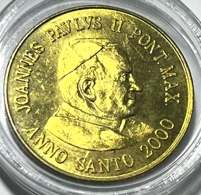 2000 Vatican City Proof-like 50 Euro Cent John Paul Ii Low Mintage Unc Rare • $19
