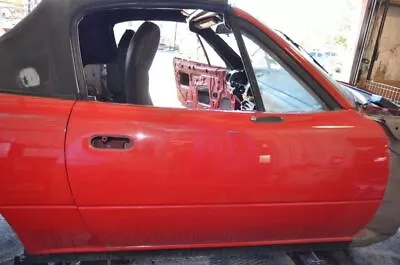 1990-1997 Mazda MX-5 Miata 1.6L Passenger Right Front Door Shell Red • $180