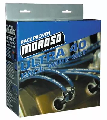 Moroso Ultra 40 Ignition Wire Set Sleeved Over VC/HEI For Chevy Big Block 73615 • $246.99