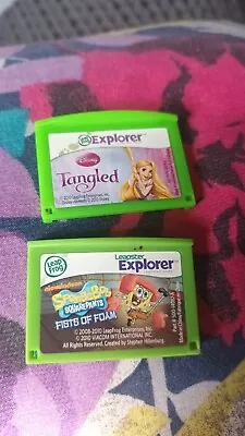 2x Leapfrog Leapster Explorer Learning Games • £15