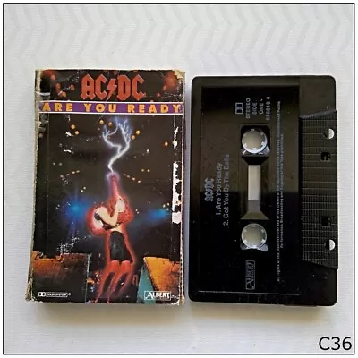 AC/DC - Are You Ready Tape Cassette (C36) • $14.99