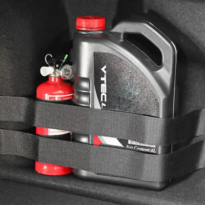 1Pair Nylon 60cm Car Trunk Organizer Fixing Belt Storage Bag Tapes Accessories • £2.83
